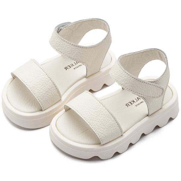 Βαπτιστικά Δερμάτινα Πέδιλα BABYWALKER Λευκό GR0113