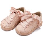 Βαπτιστικά Suede Sneakers BABYWALKER Nude LU6115