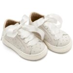 Βαπτιστικά Suede Sneakers BABYWALKER Λευκό Πάγου LU6115