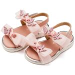 Βαπτιστικά Δερμάτινα Πέδιλα BABYWALKER Ροζ LU6119