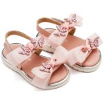 Βαπτιστικά Δερμάτινα Πέδιλα BABYWALKER Ροζ LU6119