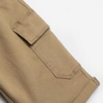Βερμούδα σταθερή cargo για αγόρι σε χρώμα μπεζ FUNKY 125-113100-1
