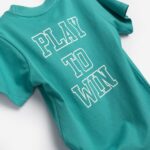 Σετ μακό καλοκαιρινό για αγόρι σε χρώμα τιρκουάζ-μπλε FUNKY 125-301112-1