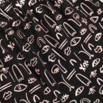 Σετ μακό σορτς για κορίτσι σε χρώμα λευκό-μαύρο FUNKY 125-524103-1