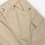 Βρεφικό σετ καλοκαιρινό για αγόρι χρώμα μπλε ραφ-μπεζ FUNKY 125-804112-1