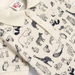 Βρεφικό σετ καλοκαιρινό παντελόνι για αγόρι χρώμα λευκό-μπλε FUNKY 125-822112-1