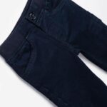 Βρεφικό σετ καλοκαιρινό παντελόνι για αγόρι χρώμα λευκό-μπλε FUNKY 125-822112-1