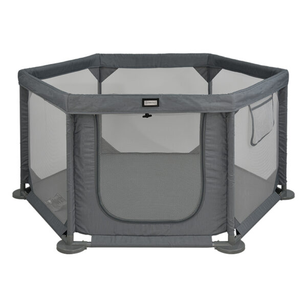 ΠΑΡΚΟΚΡΕΒΑΤΟ ΠΟΛΥΓΩΝΟ COOL GREY BEBE STARS 889-186