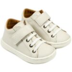 Παπούτσια Βαπτιστικά Δερμάτινα Sneakers BABYWALKER Εκρού BS3062
