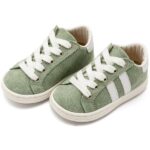 Παπούτσια Βαπτιστικά Καστόρινα Sneakers BABYWALKER Μέντα-Λευκό BS3086