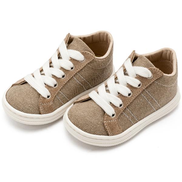 Παπούτσια Βαπτιστικά Υφασμάτινα Sneakers BABYWALKER Πούρο BS3087