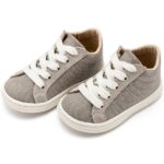 Παπούτσια Βαπτιστικά Υφασμάτινα Sneakers BABYWALKER Γκρι BS3087
