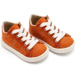 Παπούτσια Βαπτιστικά Υφασμάτινα Sneakers BABYWALKER Κεραμιδί BS3087