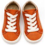 Παπούτσια Βαπτιστικά Υφασμάτινα Sneakers BABYWALKER Κεραμιδί BS3087