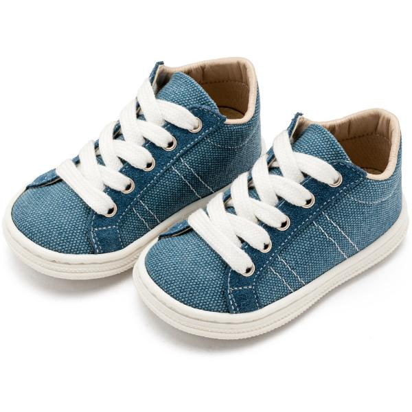Παπούτσια Βαπτιστικά Υφασμάτινα Sneakers BABYWALKER Μπλε Ρουά BS3087