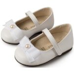 Βαπτιστικές Δερμάτινες Μπαλαρίνες BABYWALKER Λευκό BS3500