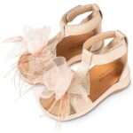 Βαπτιστικά Δερμάτινα Πέδιλα BABYWALKER Εκρού-Nude BS3588