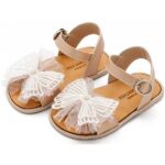 Βαπτιστικά Δερμάτινα Πέδιλα BABYWALKER Nude BS3591