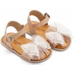 Βαπτιστικά Δερμάτινα Πέδιλα BABYWALKER Nude BS3591