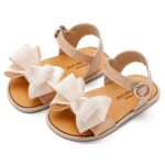 Βαπτιστικά Δερμάτινα Πέδιλα BABYWALKER Nude BS3592