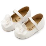 Βαπτιστικές Δερμάτινες Μπαλαρίνες BABYWALKER Λευκό BS3593
