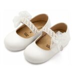 Βαπτιστικές Δερμάτινες Μπαλαρίνες BABYWALKER Λευκό BS3596