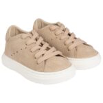 Παπούτσια Βαπτιστικά Δερμάτινα Sneakers BABYWALKER Μπεζ BW4233