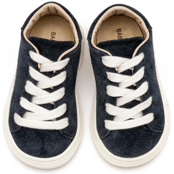 Παπούτσια Βαπτιστικά Δερμάτινα Sneakers BABYWALKER Μπλε BW4233