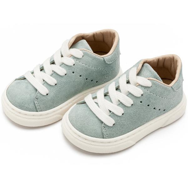 Παπούτσια Βαπτιστικά Δερμάτινα Sneakers BABYWALKER Γαλάζιο BW4233