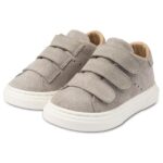 Παπούτσια Βαπτιστικά Δερμάτινα Sneakers BABYWALKER Γκρι BW4254