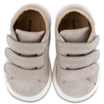 Παπούτσια Βαπτιστικά Δερμάτινα Sneakers BABYWALKER Γκρι BW4254