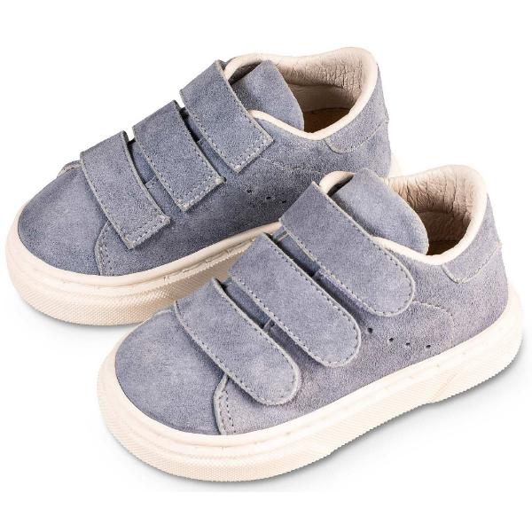 Παπούτσια Βαπτιστικά Δερμάτινα Sneakers BABYWALKER Σιέλ BW4254