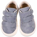 Παπούτσια Βαπτιστικά Δερμάτινα Sneakers BABYWALKER Σιέλ BW4254