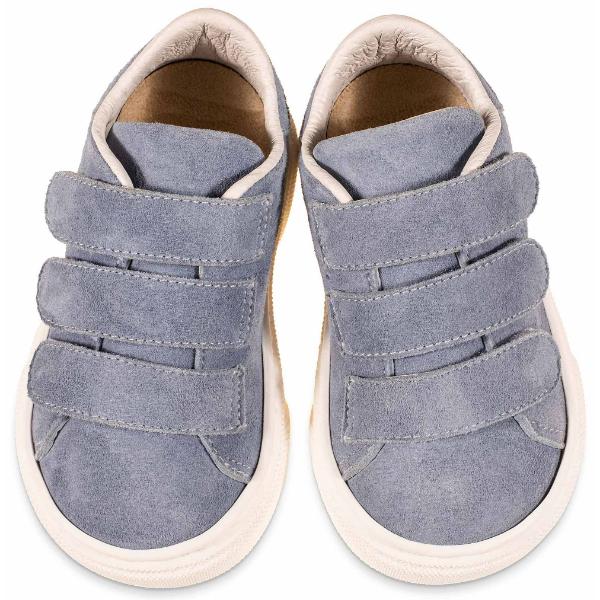 Παπούτσια Βαπτιστικά Δερμάτινα Sneakers BABYWALKER Σιέλ BW4254