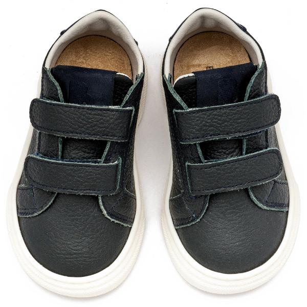 Παπούτσια Βαπτιστικά Δερμάτινα Sneakers BABYWALKER Μπλε BW4267
