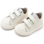 Παπούτσια Βαπτιστικά Δερμάτινα Sneakers BABYWALKER Λευκό BW4267