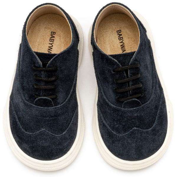 Παπούτσια Βαπτιστικά Καστόρινα Brogues BABYWALKER Μπλε BW4296