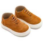 Παπούτσια Βαπτιστικά Καστόρινα Brogues BABYWALKER Ταμπά BW4296