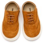 Παπούτσια Βαπτιστικά Καστόρινα Brogues BABYWALKER Ταμπά BW4296