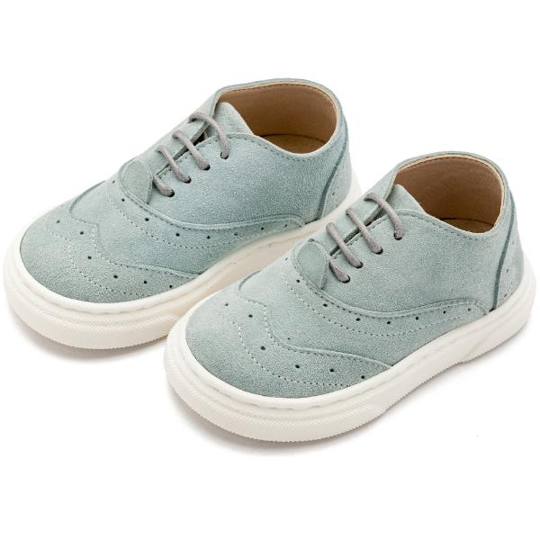 Παπούτσια Βαπτιστικά Καστόρινα Brogues BABYWALKER Γαλάζιο BW4296