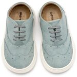 Παπούτσια Βαπτιστικά Καστόρινα Brogues BABYWALKER Γαλάζιο BW4296