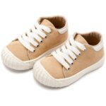 Παπούτσια Βαπτιστικά Καστόρινα Sneakers BABYWALKER Μπεζ BW4301
