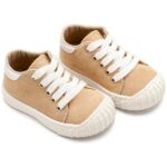 Παπούτσια Βαπτιστικά Καστόρινα Sneakers BABYWALKER Μπεζ BW4301