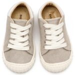 Παπούτσια Βαπτιστικά Καστόρινα Sneakers BABYWALKER Γκρι BW4301