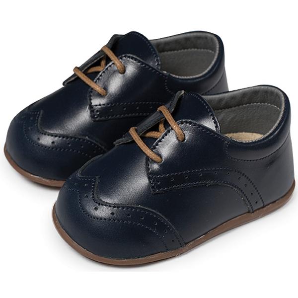 Brogues Βαπτιστικά Δερμάτινα Oxfords Αγκαλιάς BABYWALKER Μπλε PRI2070