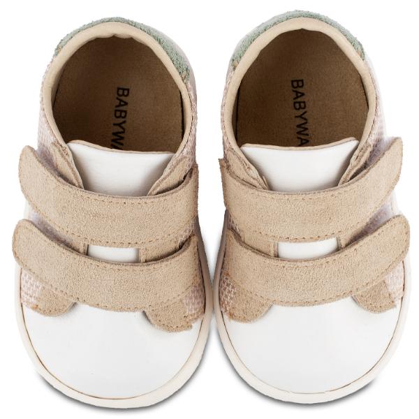 PRI2104 BEIGE WHITE MINT2 BABYWALKER