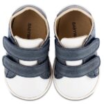 Παπούτσια Βαπτιστικά Δερμάτινα Sneakers BABYWALKER Μπλε Ρουά-Λευκό PRI2104