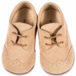 Παπούτσια Βαπτιστικά Καστόρινα Brogues BABYWALKER Μπεζ PRI2112
