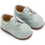 Παπούτσια Βαπτιστικά Καστόρινα Brogues BABYWALKER Γαλάζιο PRI2112