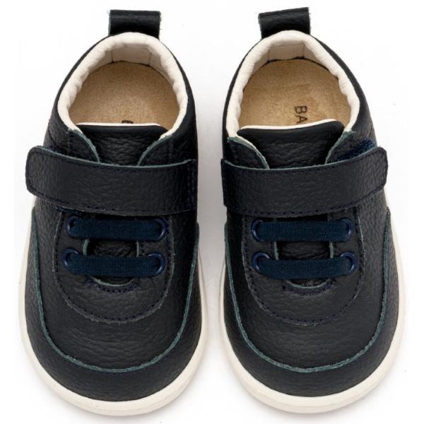Παπούτσια Βαπτιστικά Δερμάτινα Sneakers BABYWALKER Μπλε PRI2118